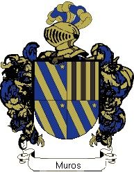 Escudo del apellido Muros