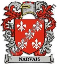 Escudo del apellido Narvais