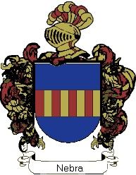 Escudo del apellido Nebra