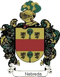 Escudo del apellido Nebreda