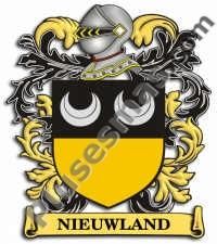 Escudo del apellido Nieuwland