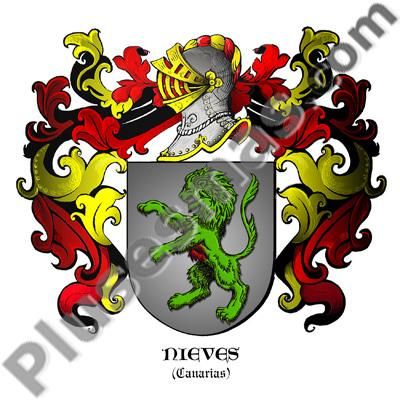 Escudo del apellido Nieves