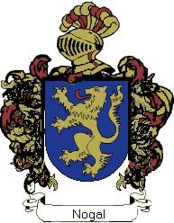 Escudo del apellido Nogal