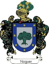 Escudo del apellido Noguer