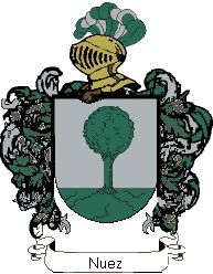 Escudo del apellido Nuez