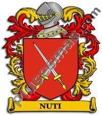 Escudo del apellido Nuti