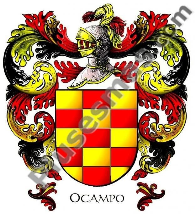 Escudo del apellido Ocampo