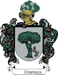 Escudo del apellido Ocampos