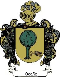 Escudo del apellido Ocaña