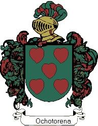 Escudo del apellido Ochotorena