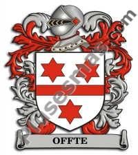 Escudo del apellido Offte