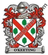 Escudo del apellido Okeeting