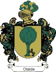 Escudo del apellido Olalde