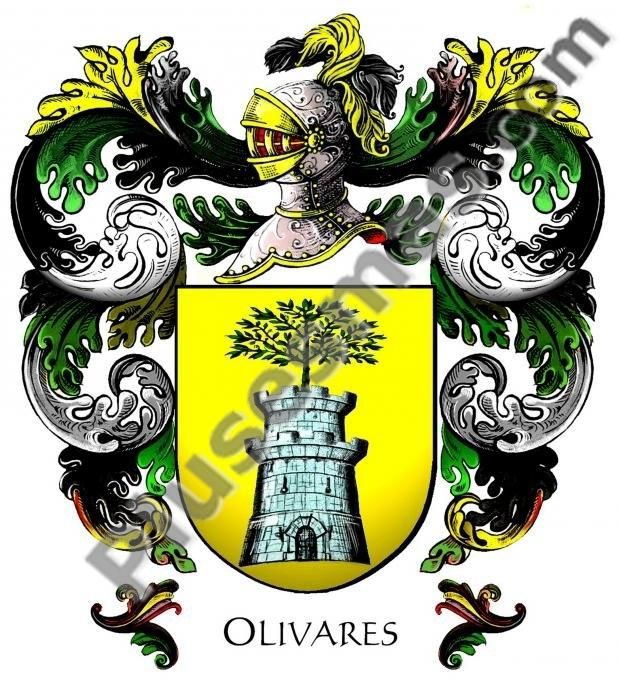 Escudo del apellido Olivares