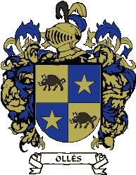 Escudo del apellido Ollés