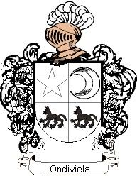 Escudo del apellido Ondiviela