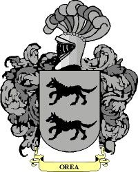 Escudo del apellido Orea