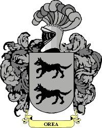 Escudo del apellido Orea