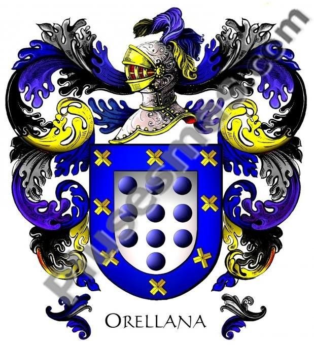 Escudo del apellido Orellana