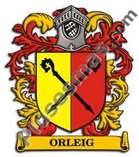 Escudo del apellido Orleig