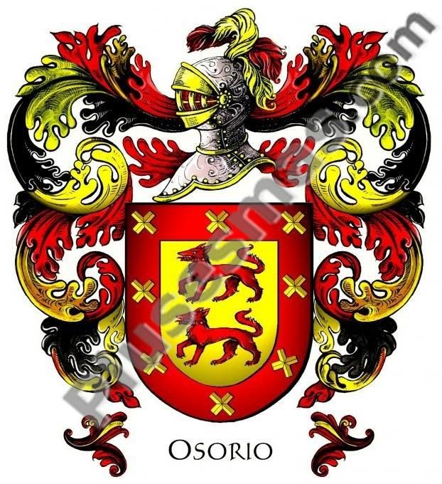 Escudo del apellido Osorio