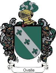 Escudo del apellido Ovalle