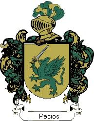 Escudo del apellido Pacios