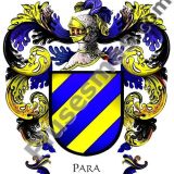 Escudo del apellido Para