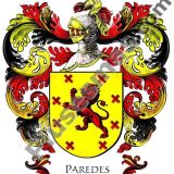 Escudo del apellido Paredes