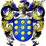 Escudo del apellido Paz