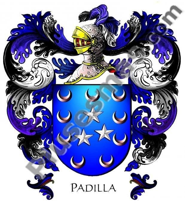 Escudo del apellido Padilla