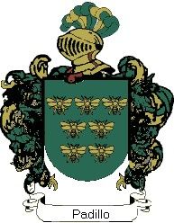 Escudo del apellido Padillo