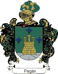 Escudo del apellido Pagán