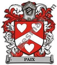 Escudo del apellido Paix