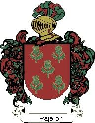 Escudo del apellido Pajarón