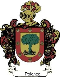 Escudo del apellido Palanco