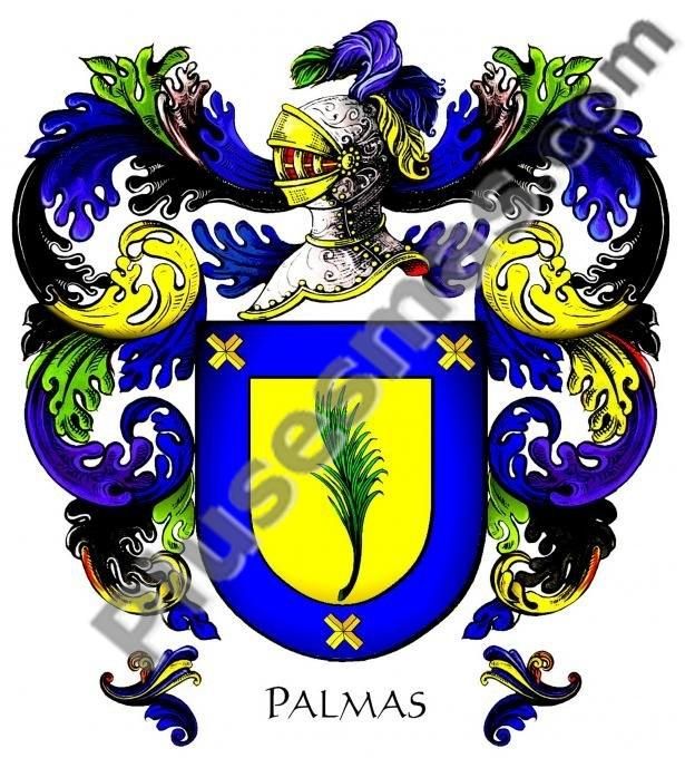 Escudo del apellido Palmas