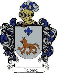 Escudo del apellido Paloma