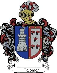 Escudo del apellido Palomar