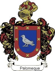 Escudo del apellido Palomeque