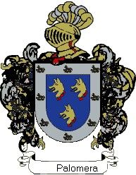 Escudo del apellido Palomera