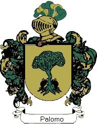 Escudo del apellido Palomo