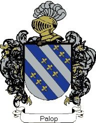 Escudo del apellido Palop