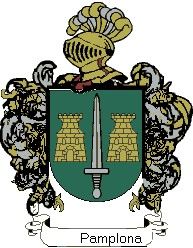 Escudo del apellido Pamplona