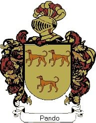 Escudo del apellido Pando