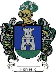 Escudo del apellido Panisello