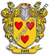Escudo del apellido Pape
