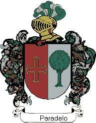 Escudo del apellido Paradelo