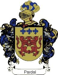 Escudo del apellido Pardal