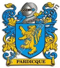 Escudo del apellido Pardicque